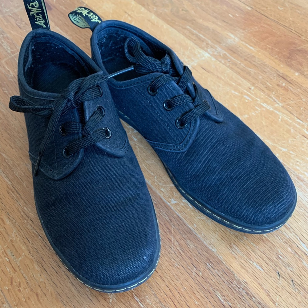 Dr. Martens Black Low Top Sneakers